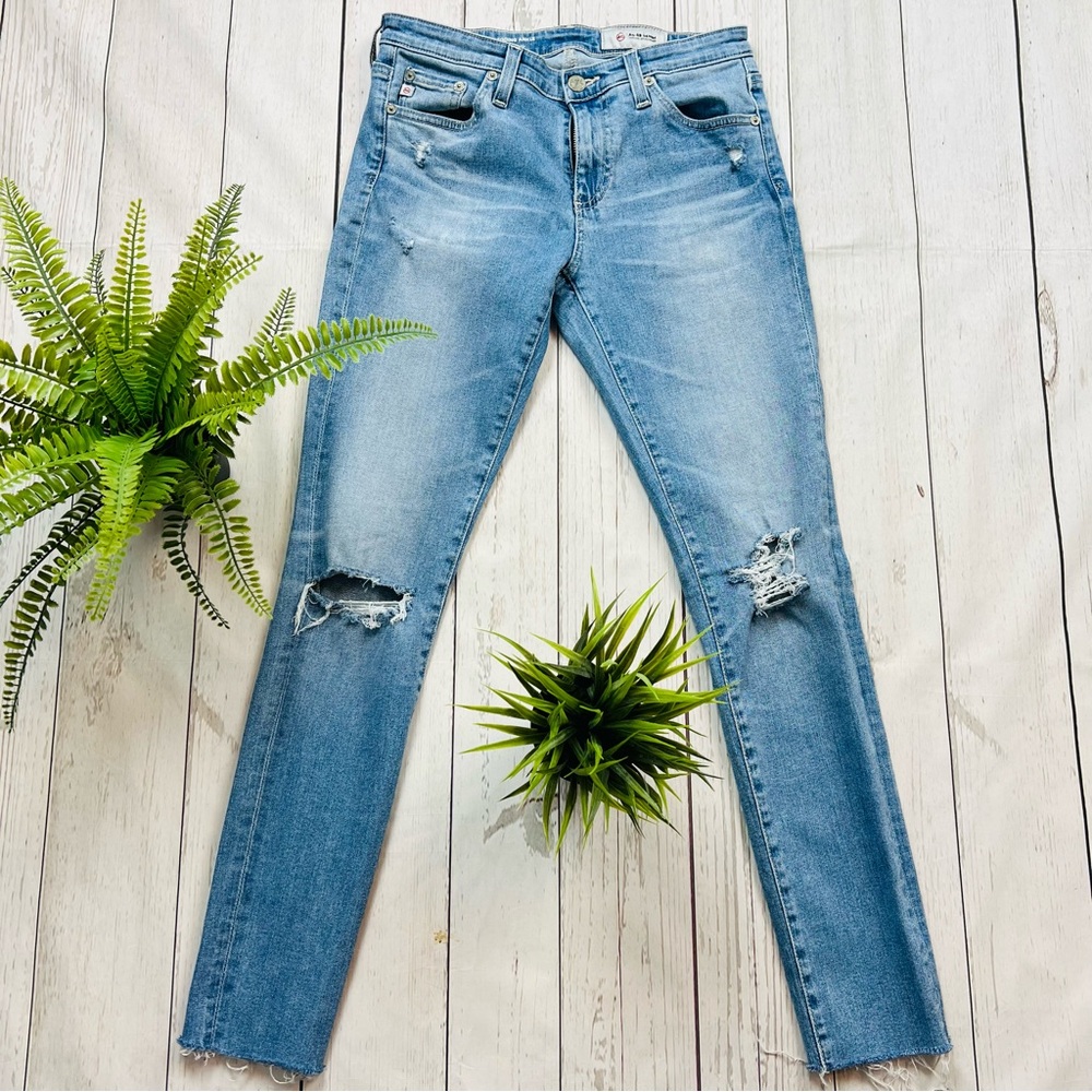 AG Goldshmied 24yr Wash The Legging Ankle Jeans Size 27